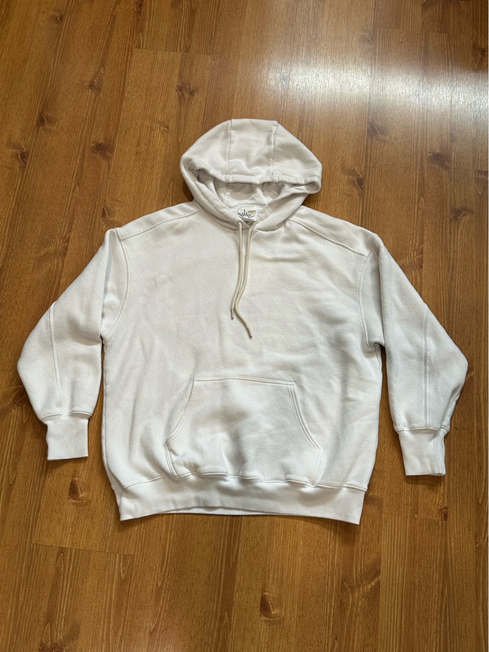 Women’s offline by aerie cozy as a cloud white hoodie sweatshirt small